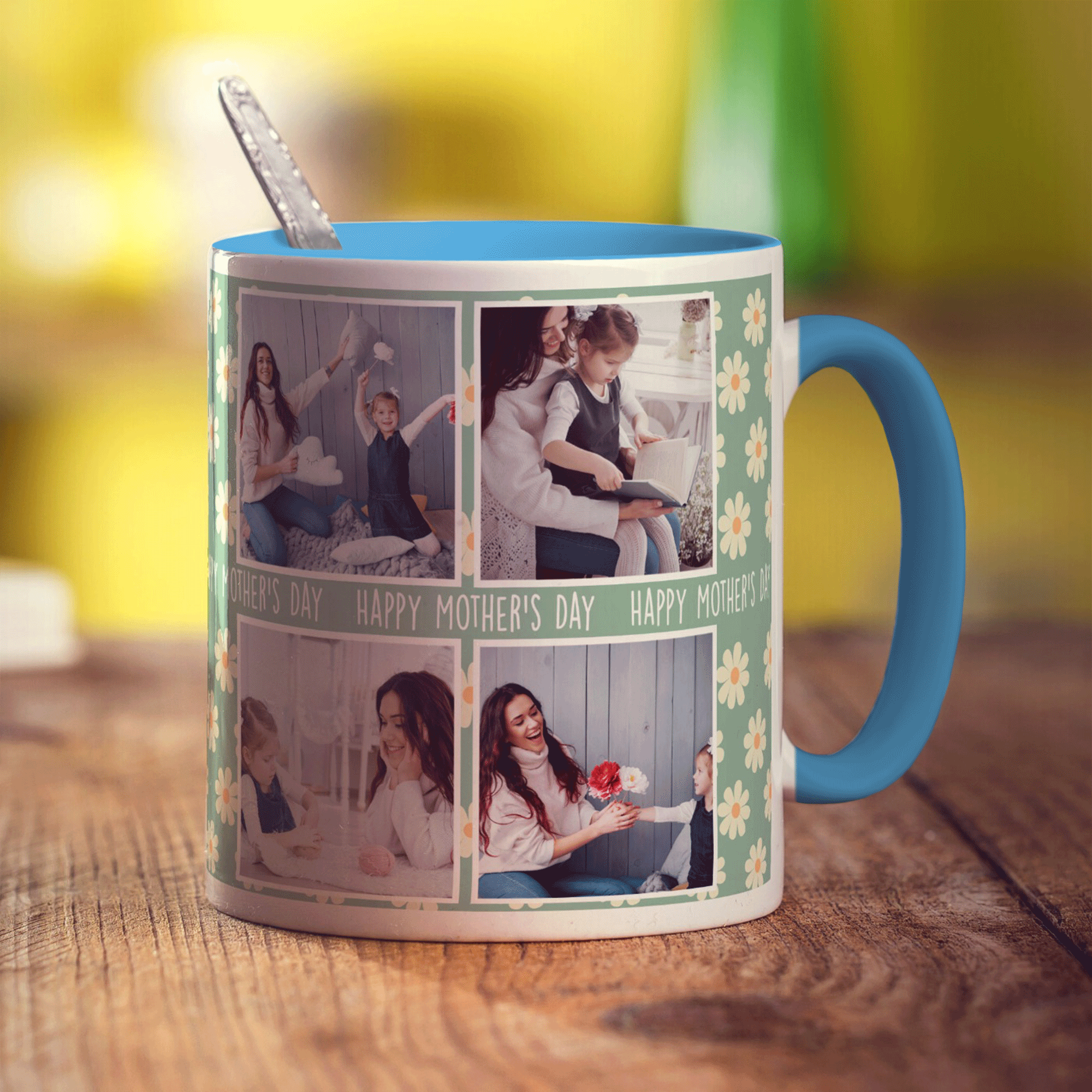 4 Photo Mother's Day Mug