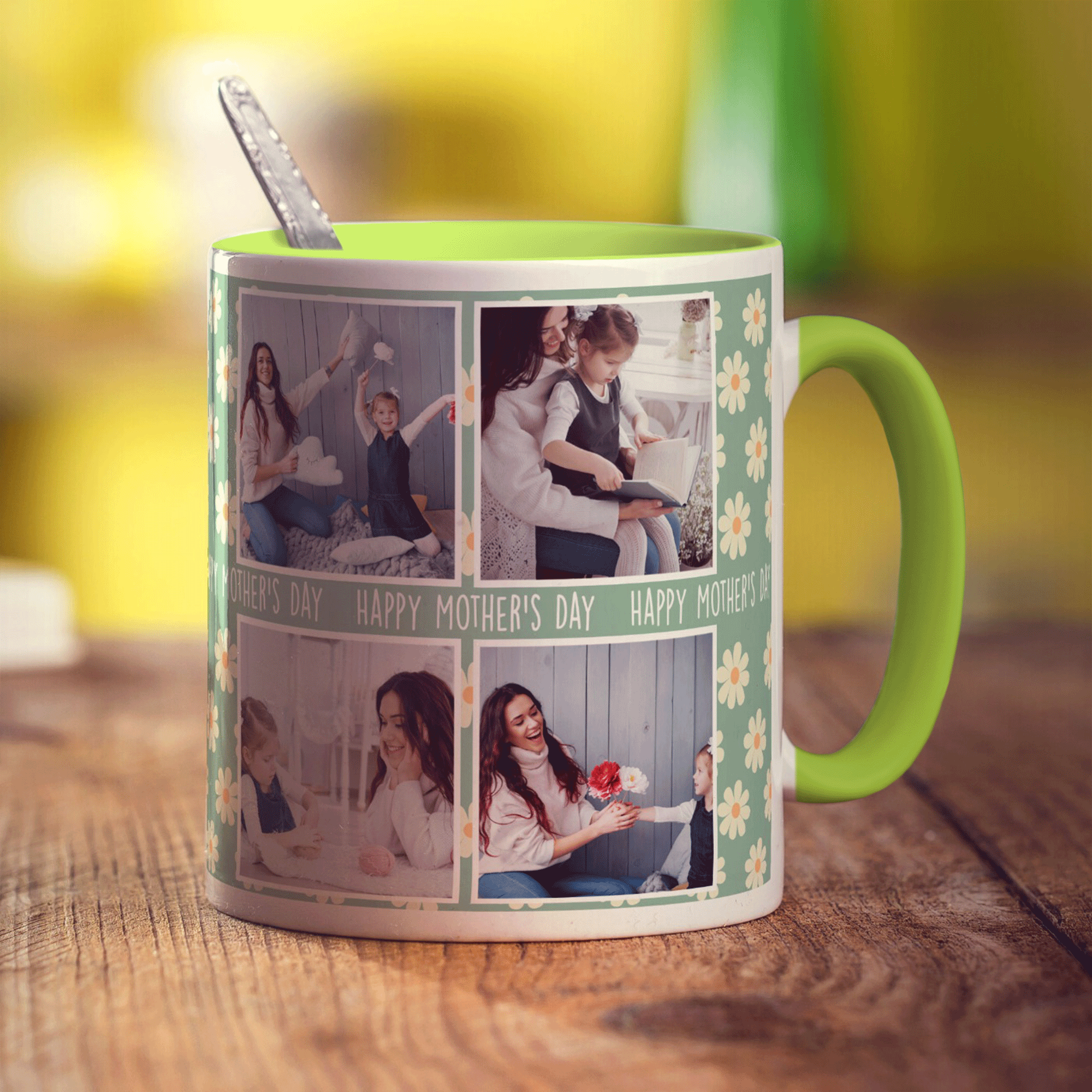4 Photo Mother's Day Mug