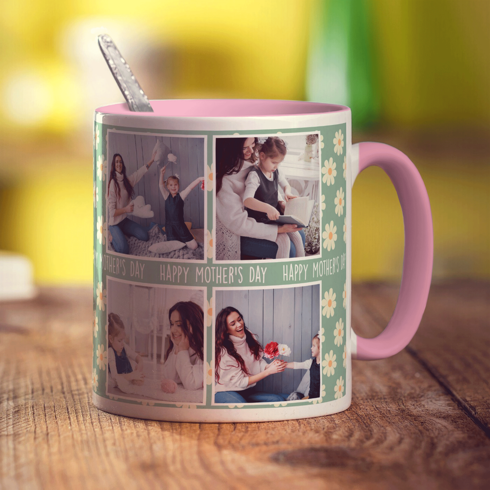4 Photo Mother's Day Mug