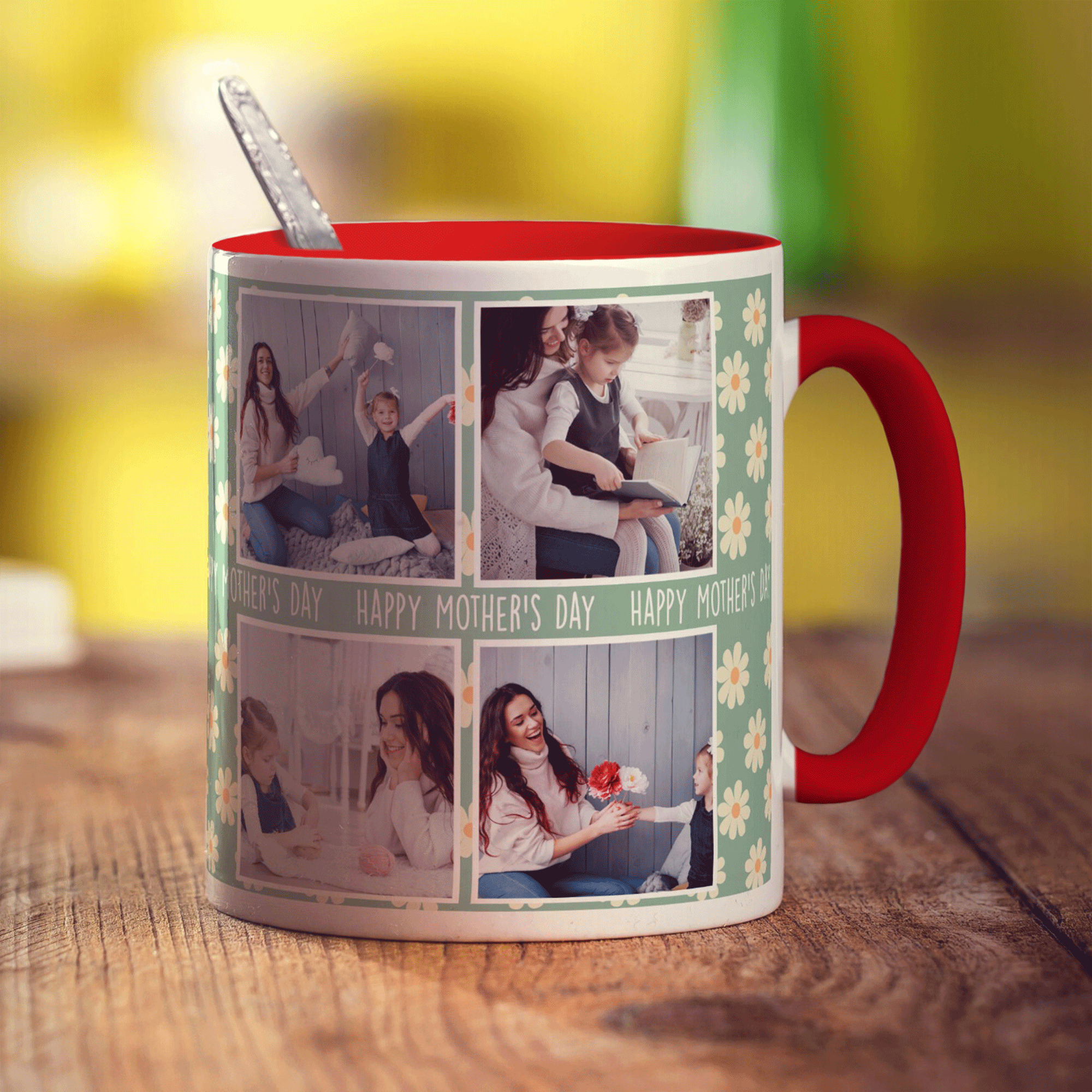 4 Photo Mother's Day Mug
