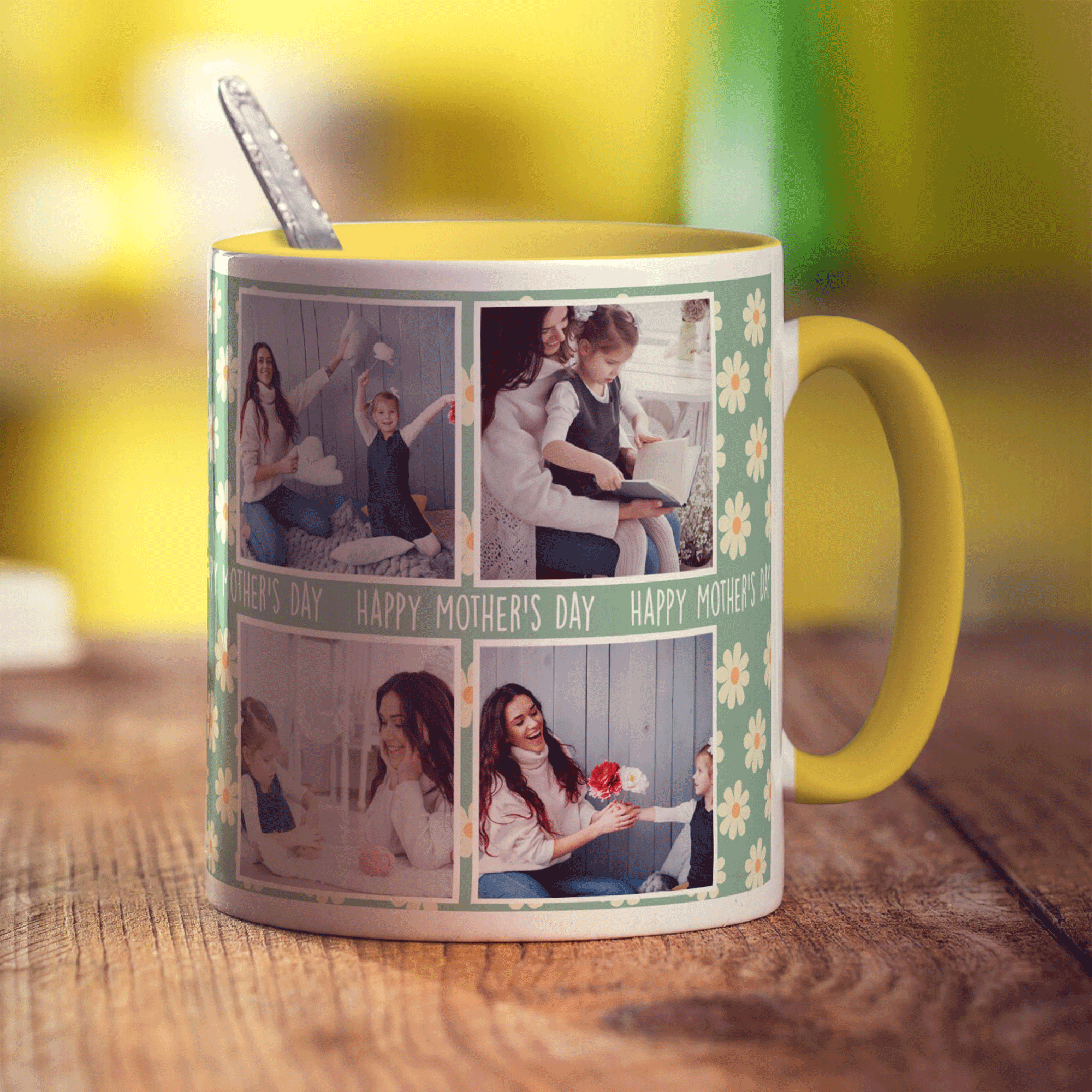 4 Photo Mother's Day Mug