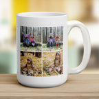 4 Photo Collage Mug