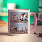 4 Photo Collage Mug