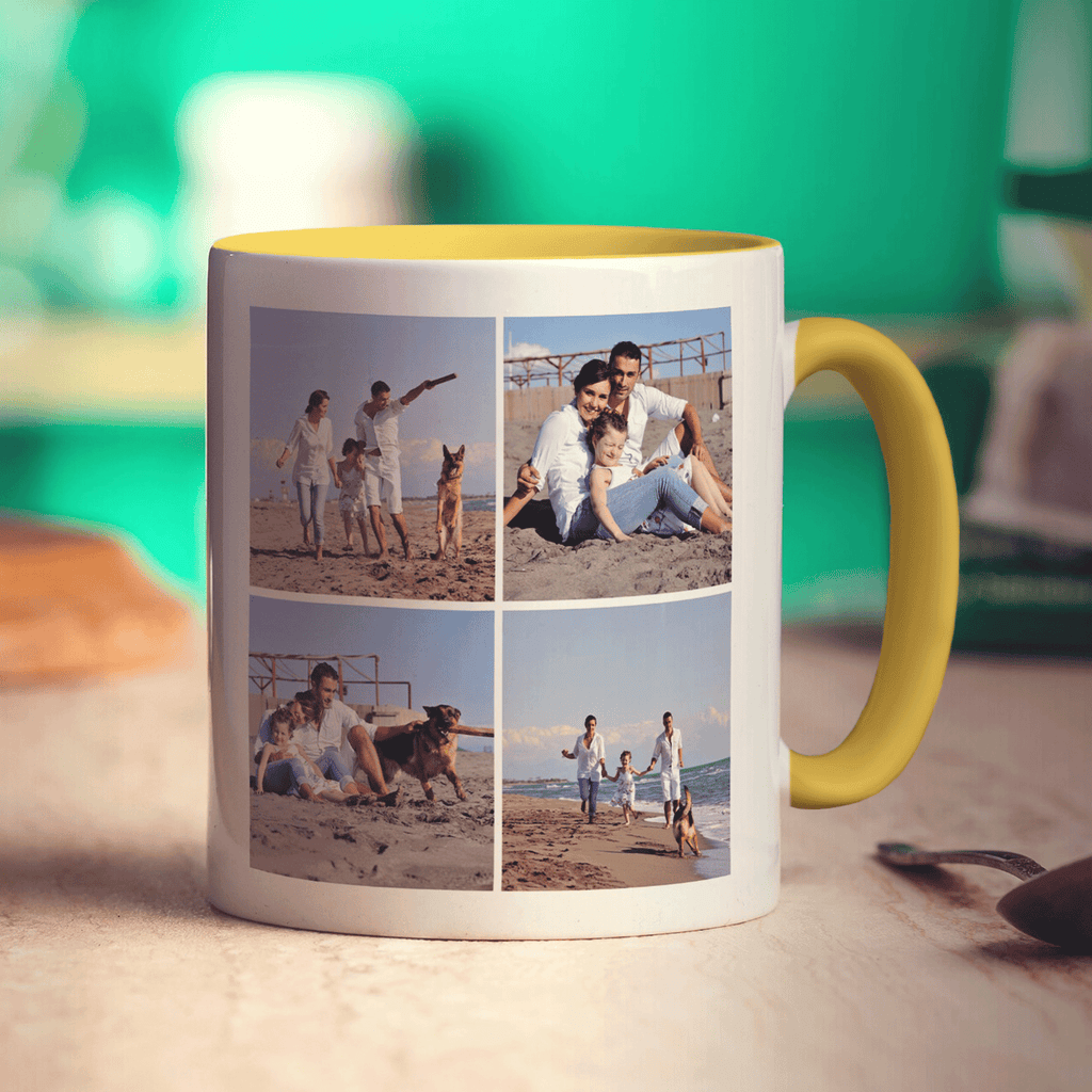 4 Photo Collage Mug