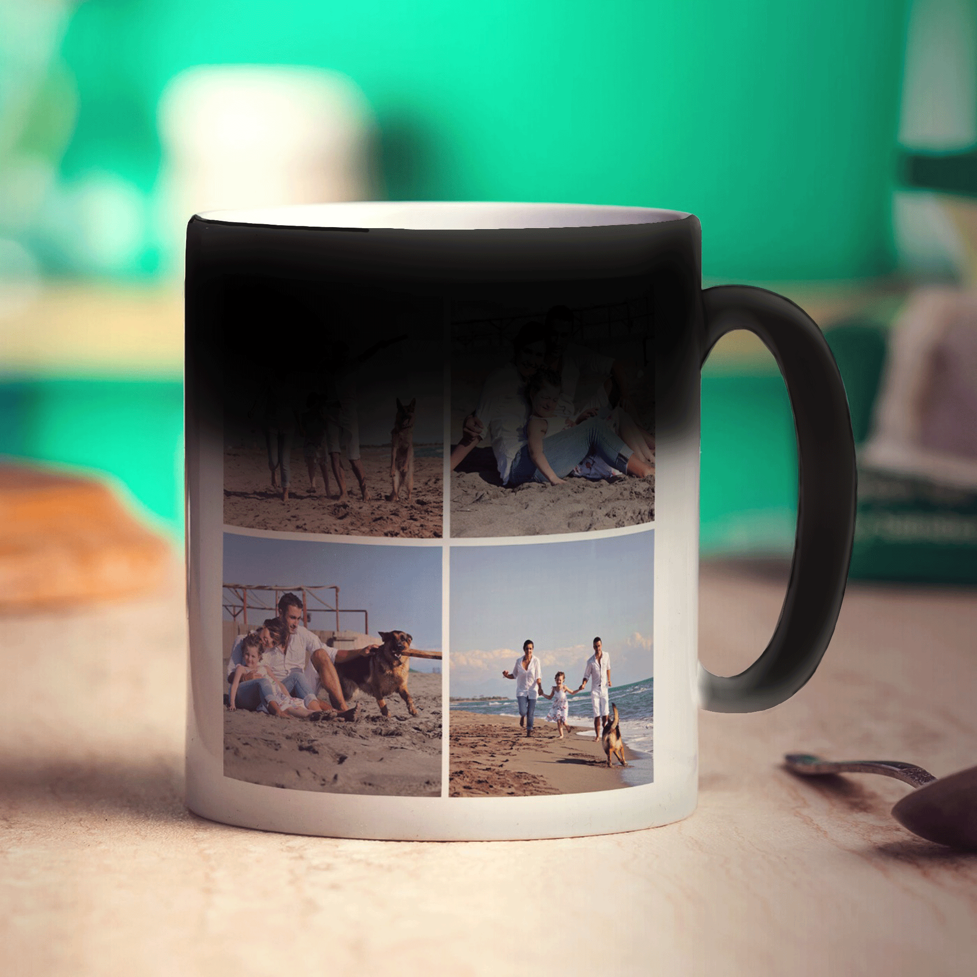4 Photo Collage Mug