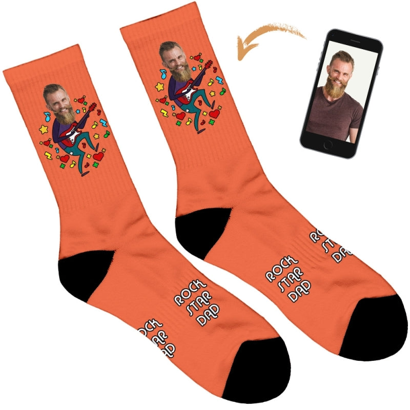 Rock Star Dad Socks