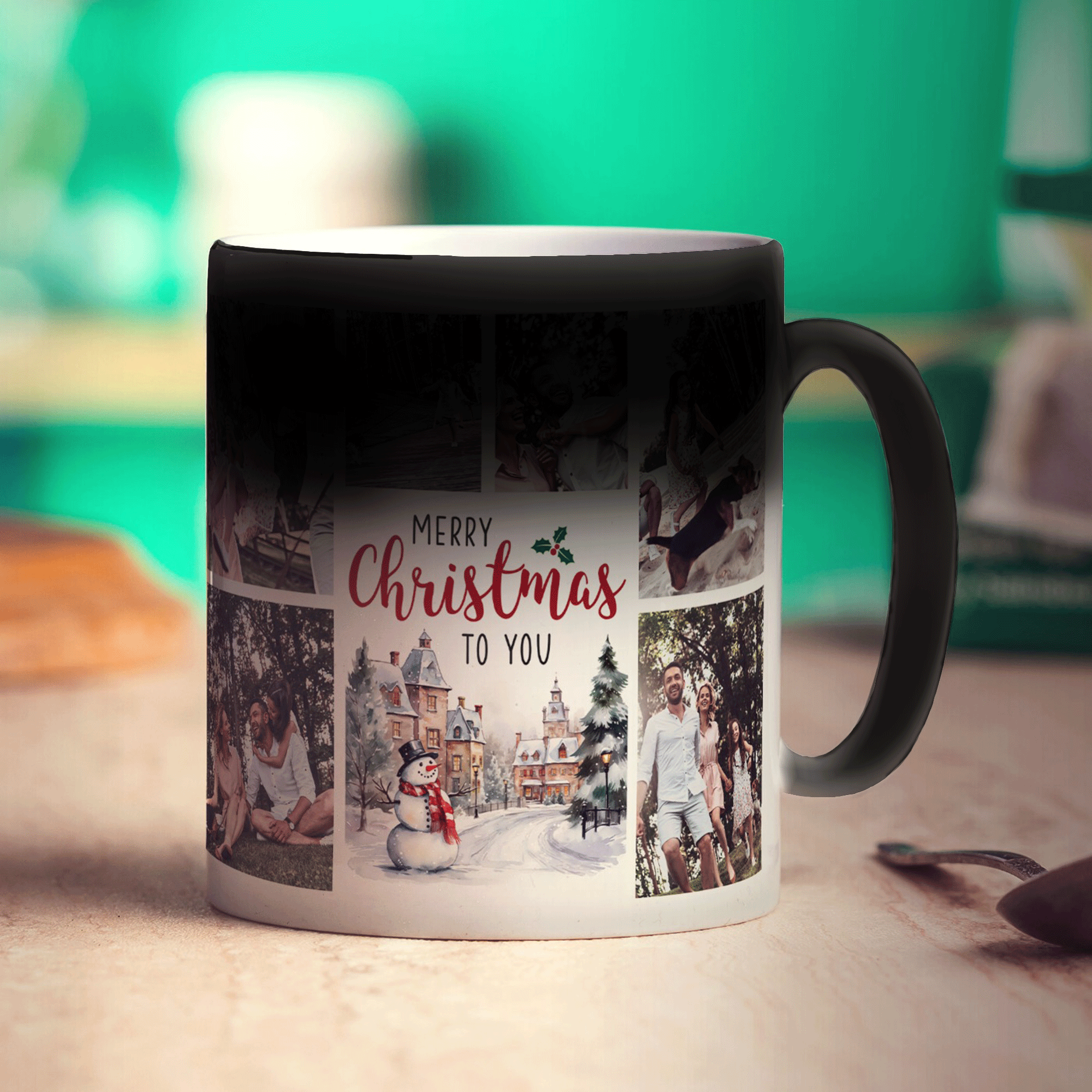 6 Photo Merry Christmas to You Mug