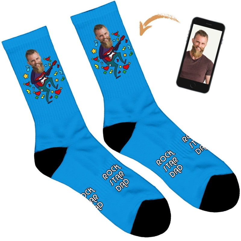 Rock Star Dad Socks
