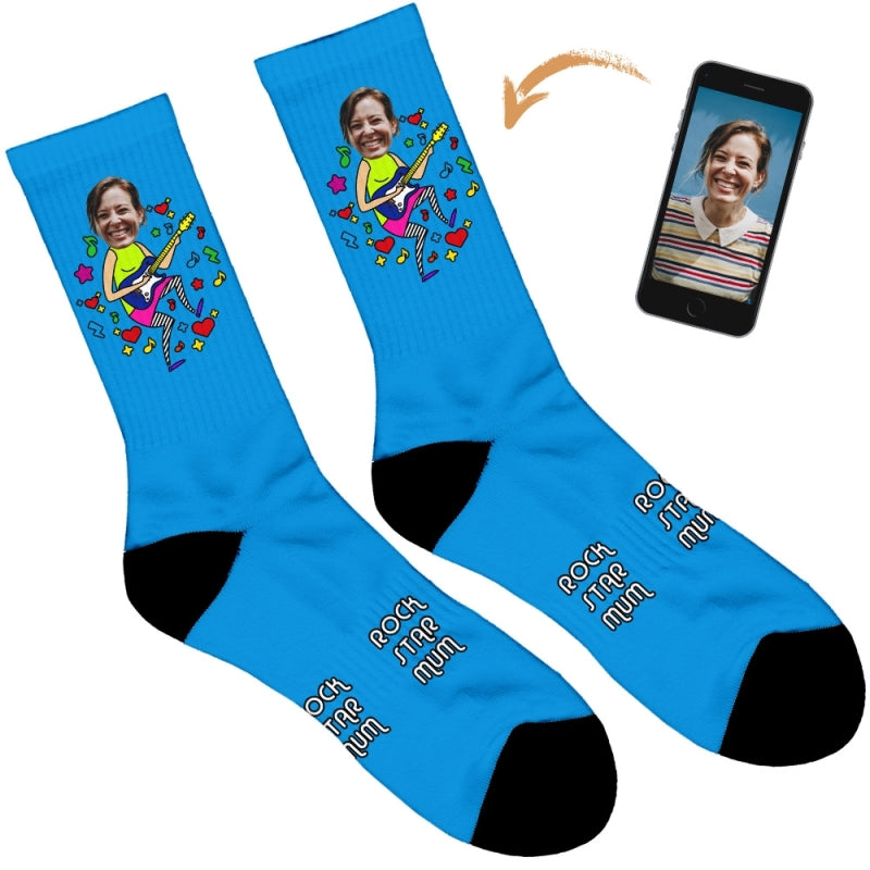 Rock Star Mum Socks