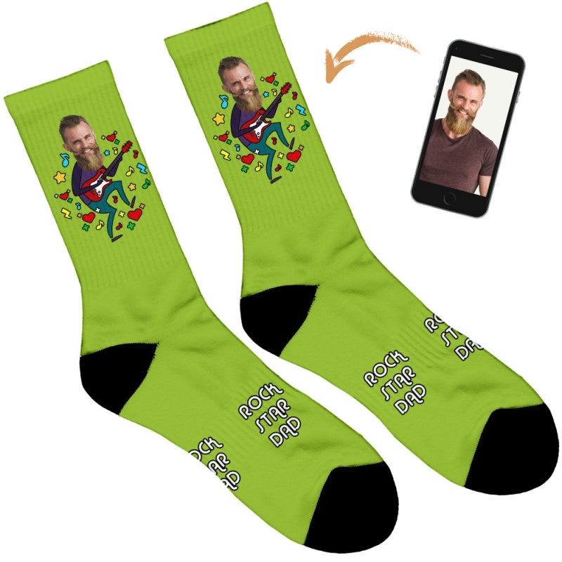 Rock Star Dad Socks