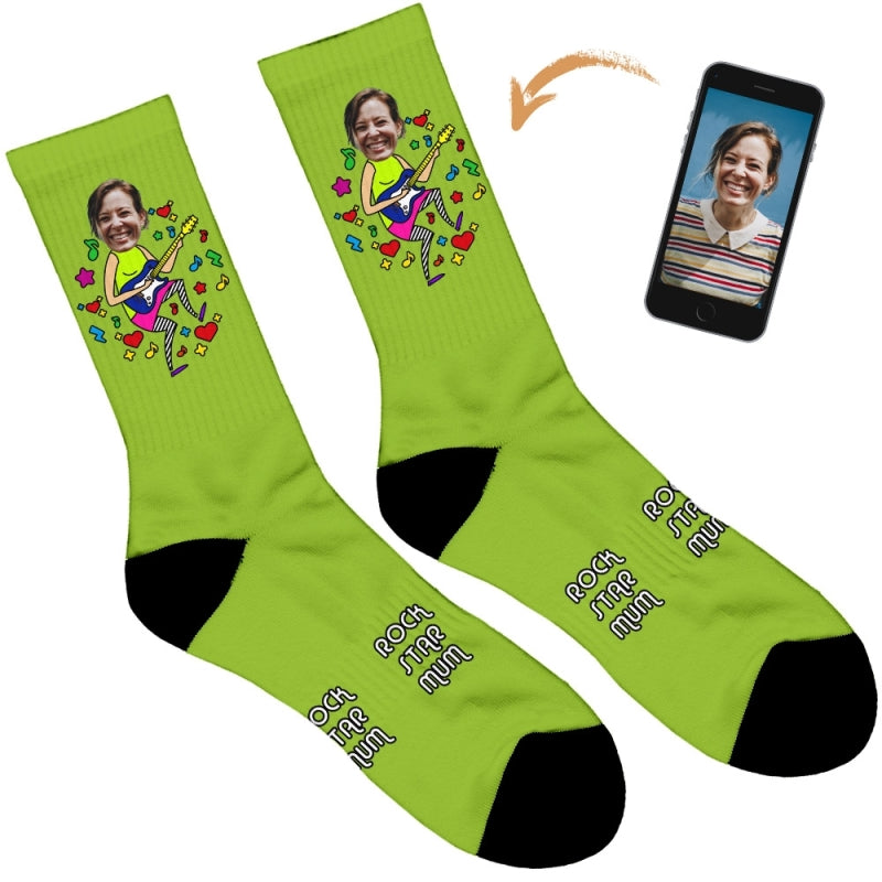 Rock Star Mum Socks