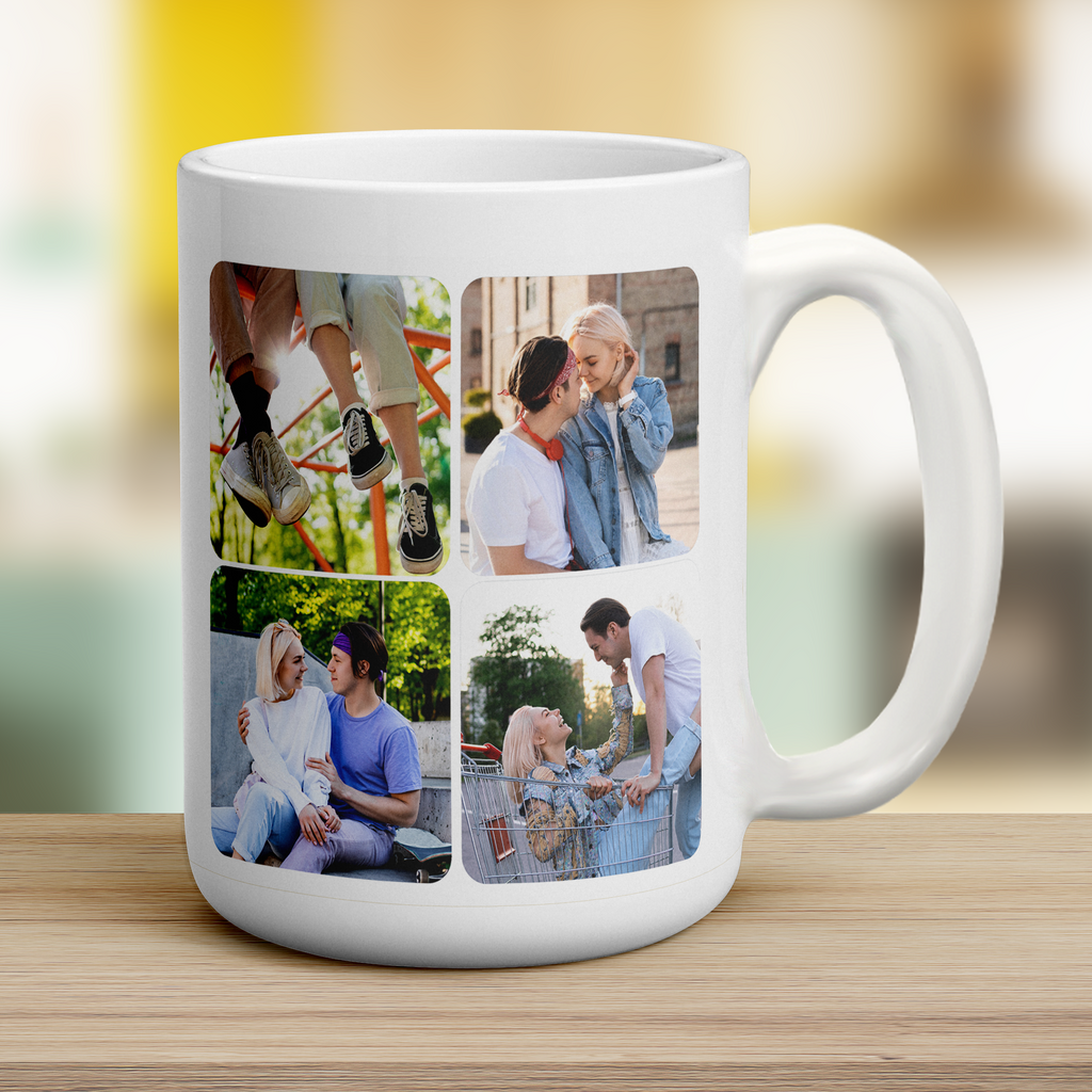 Collage Mug with 8 Photos