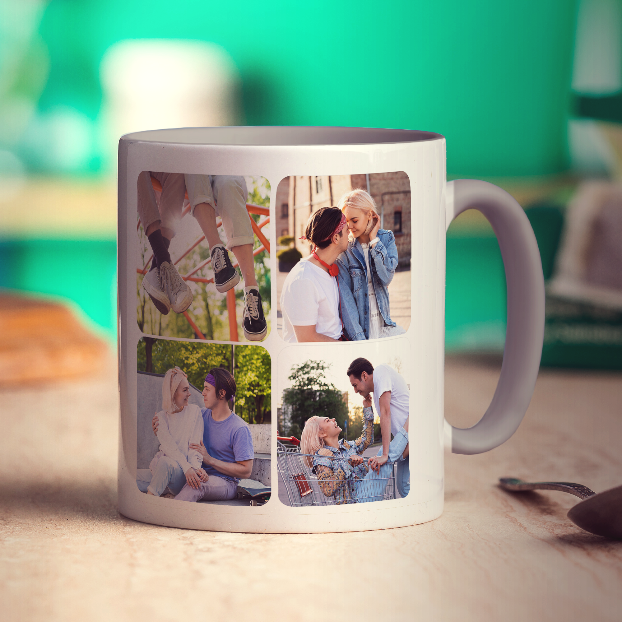 Collage Mug with 8 Photos