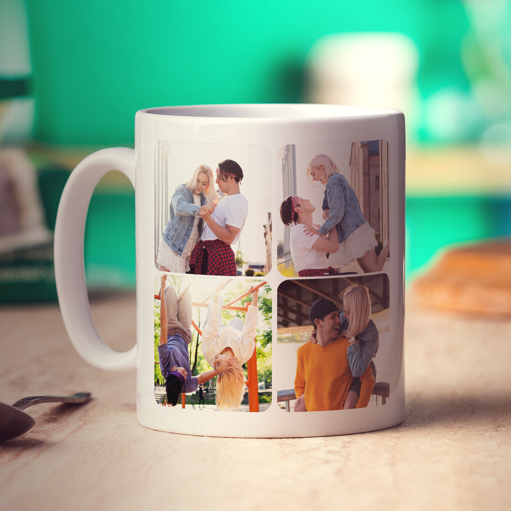 Collage Mug with 8 Photos