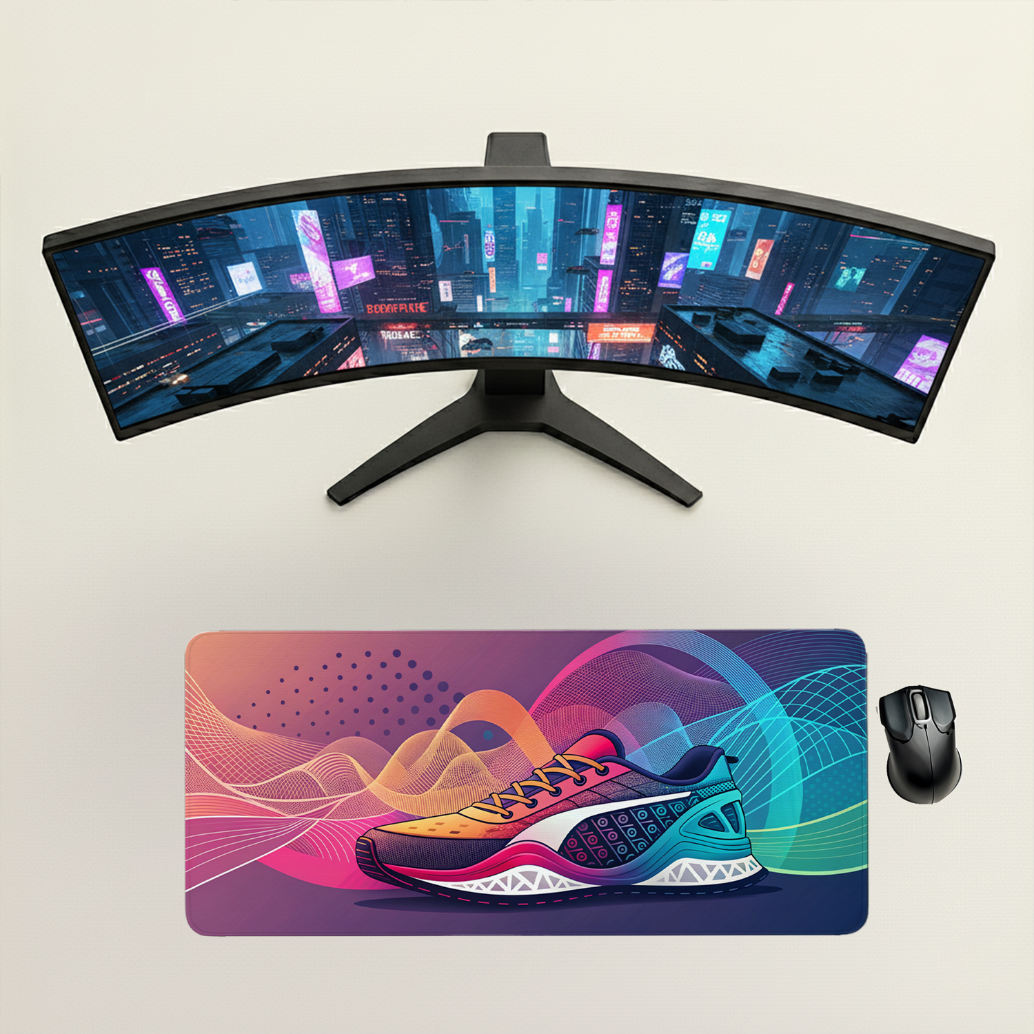 90x40cm Custom Gaming Mouse Mat