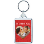 You Stole My Heart Photo Keyring