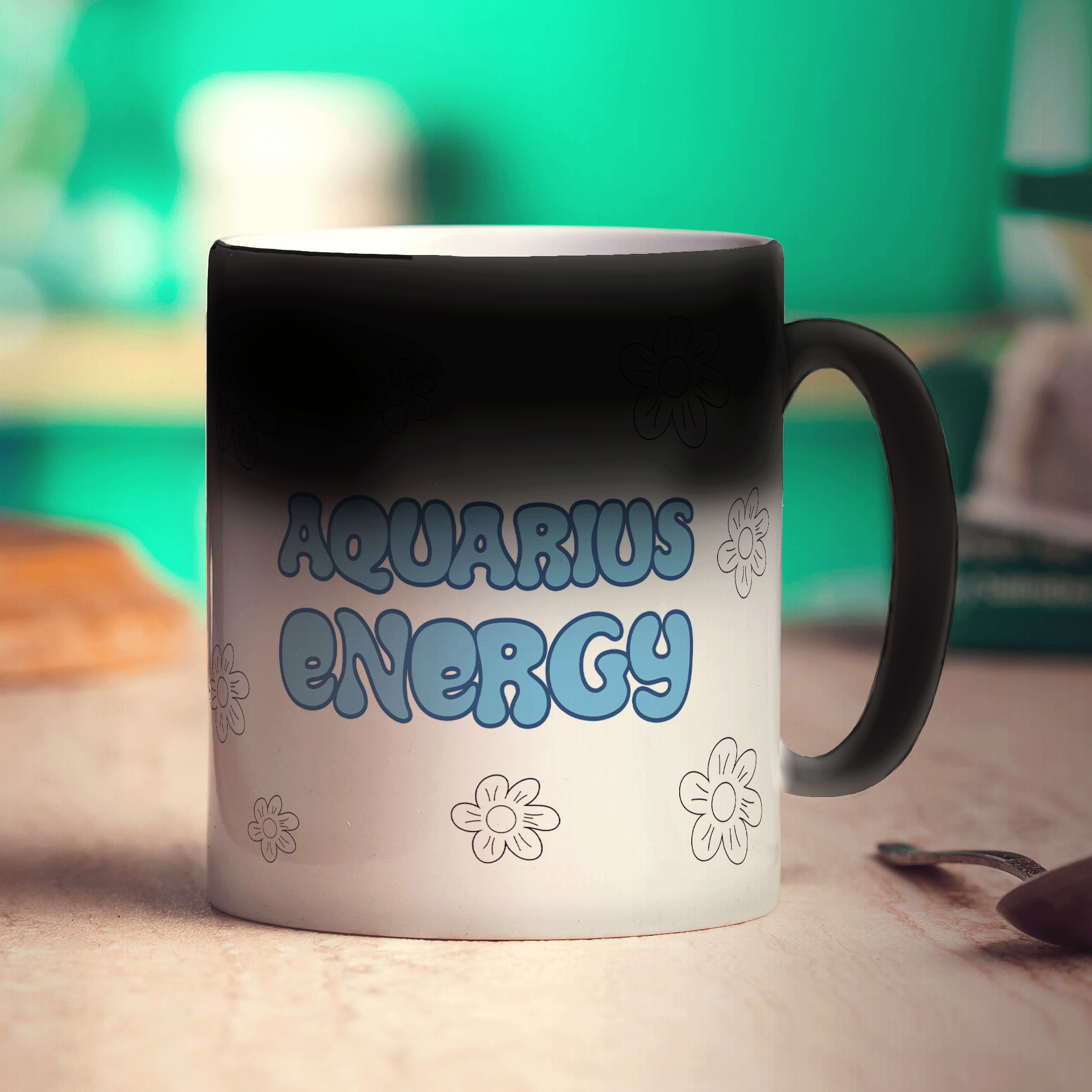 Aquarius Energy Star Sign  Mug