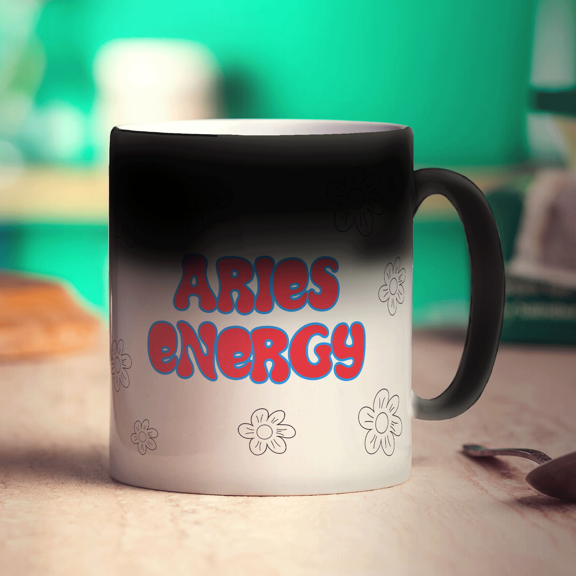 Aries Energy Star Sign Mug