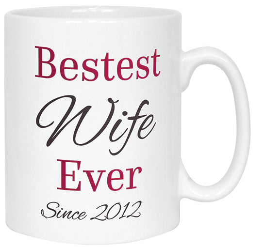Bestest Wife Ever Photo Mug
