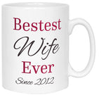 Bestest Wife Ever Photo Mug