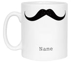 Black Moustache Mug