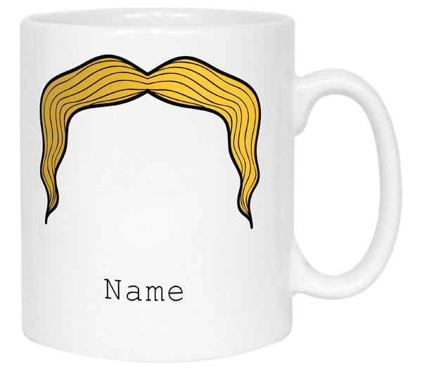 Blonde Moustache Mug