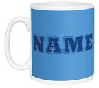 Team Name Mug - Blue