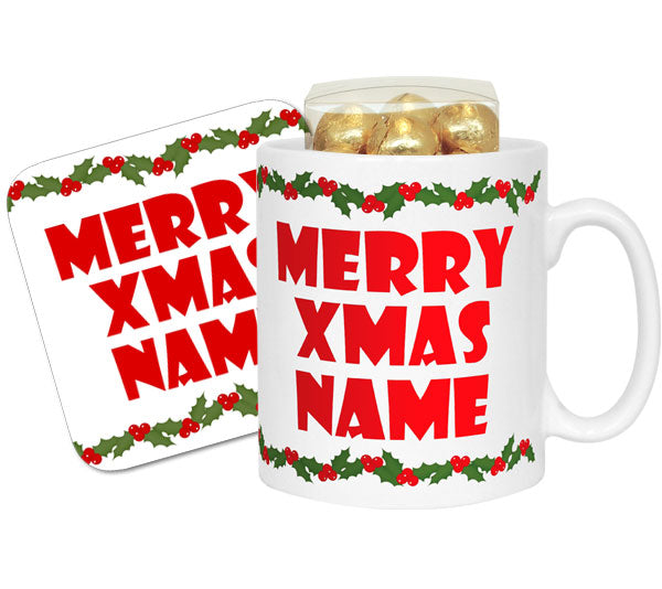 Merry Xmas Name Mug
