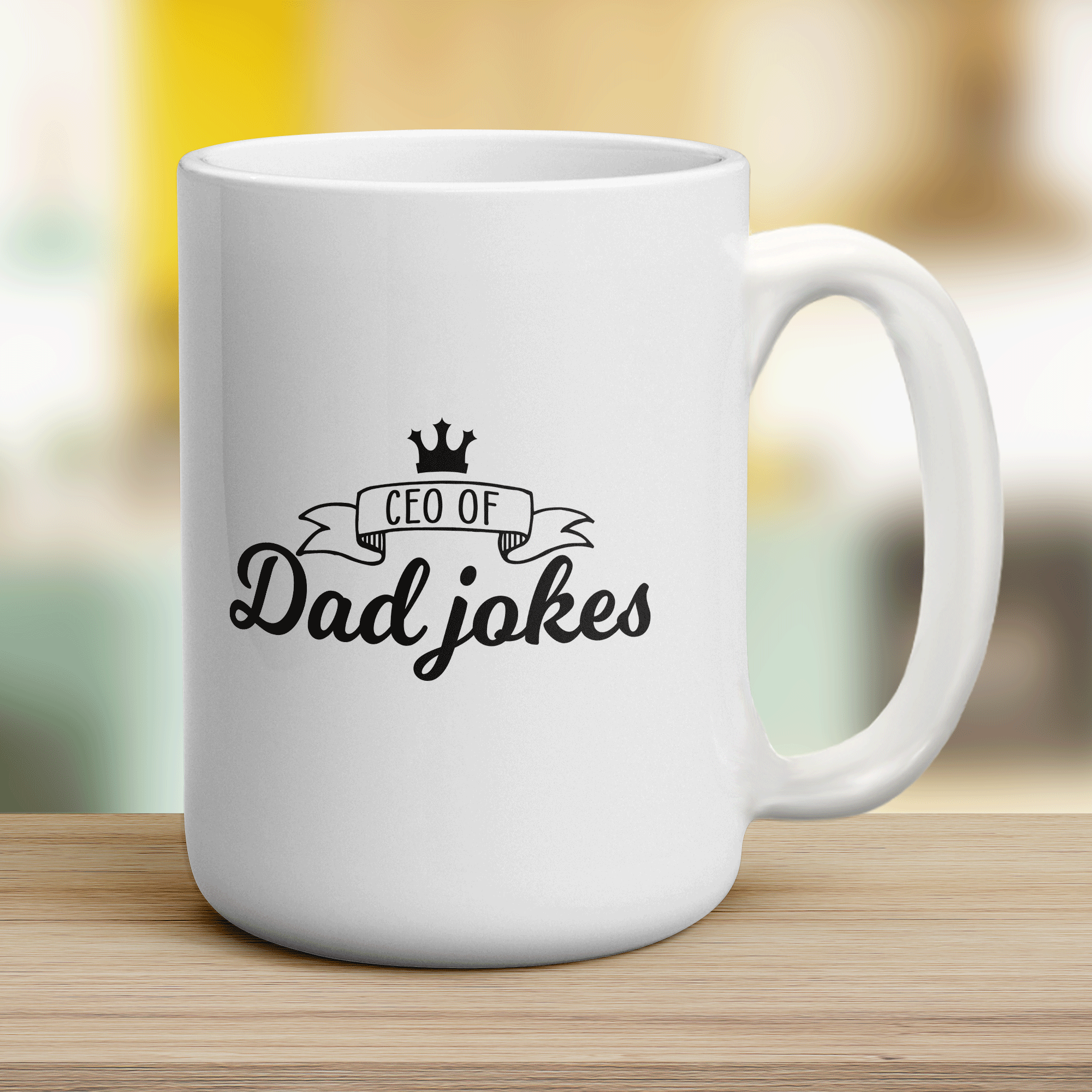 CEO of Dad Jokes Mug
