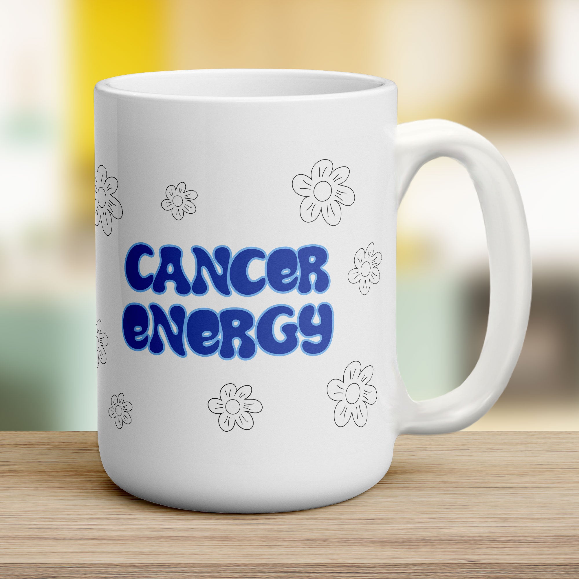 Cancer Energy Star Sign Mug