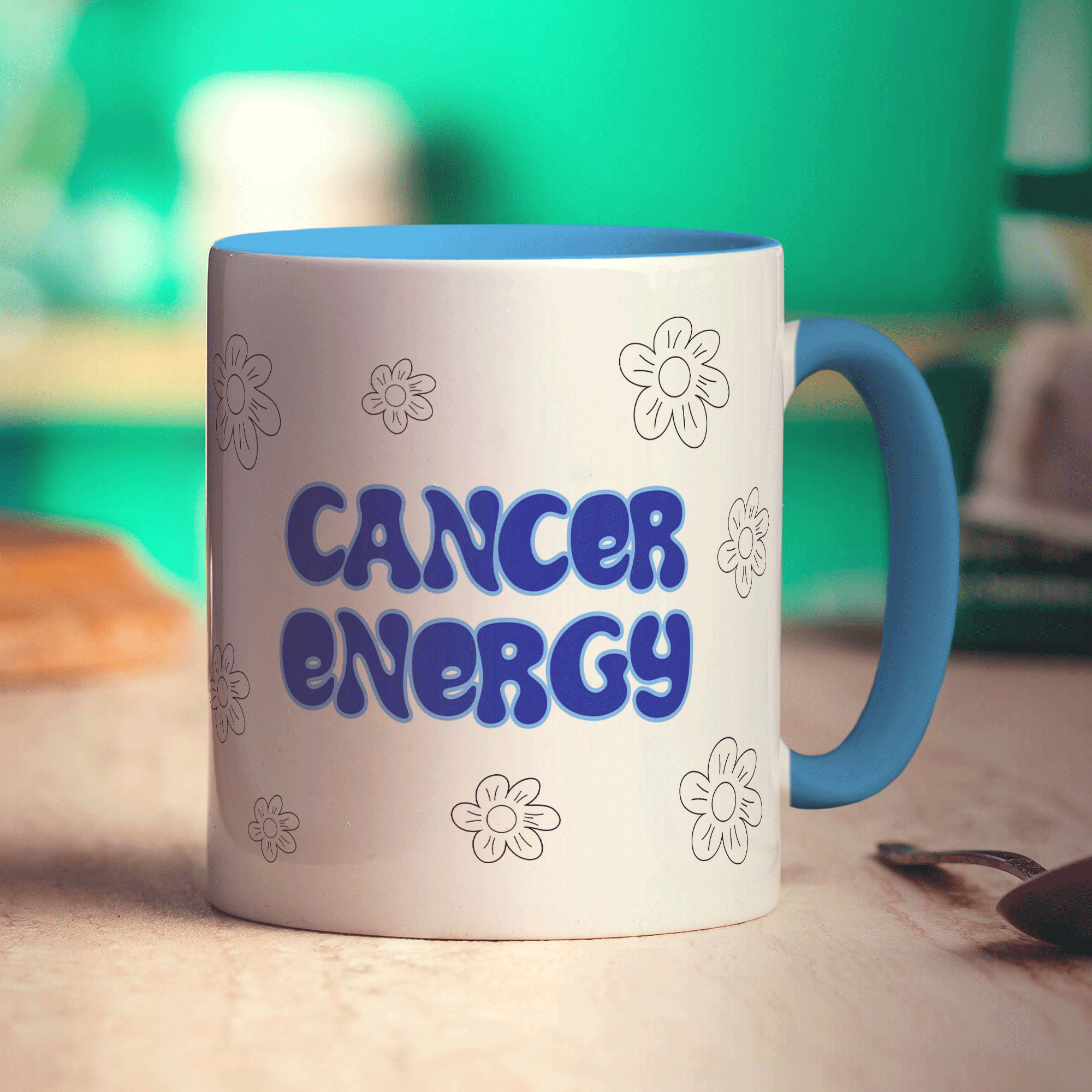 Cancer Energy Star Sign Mug