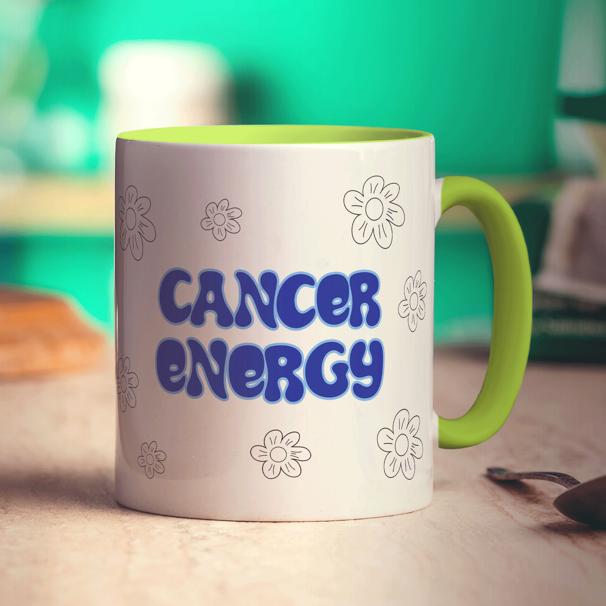 Cancer Energy Star Sign Mug