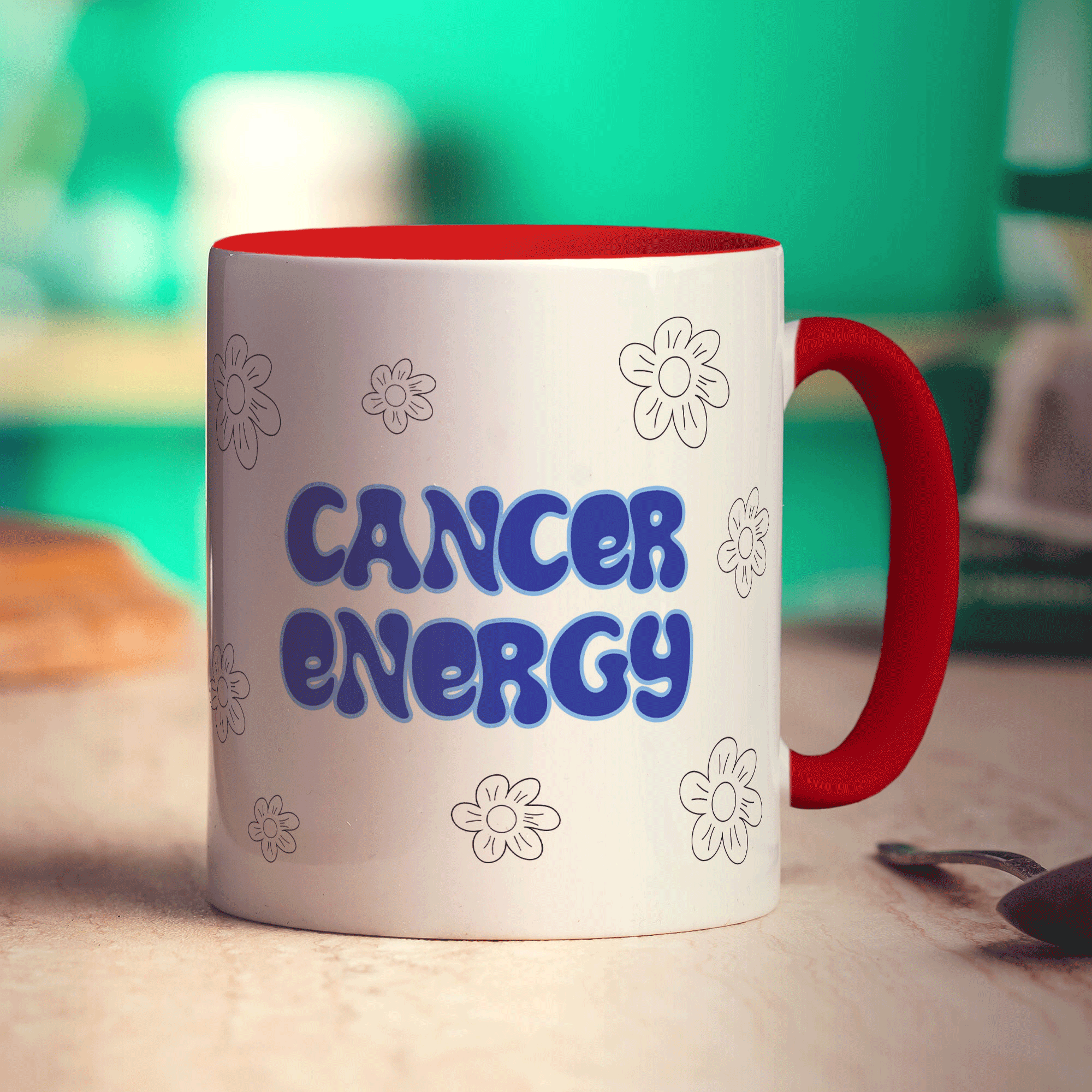 Cancer Energy Star Sign Mug