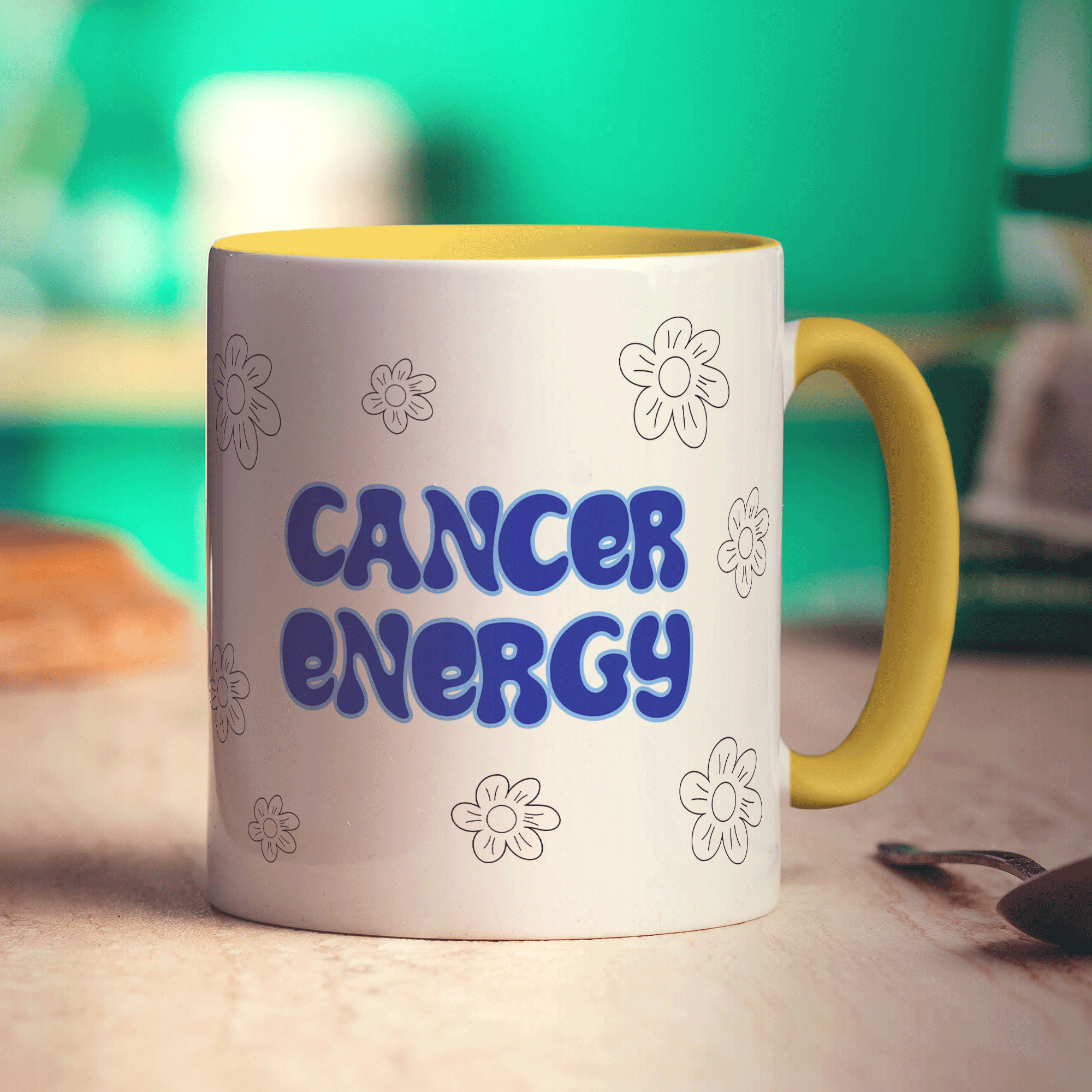 Cancer Energy Star Sign Mug