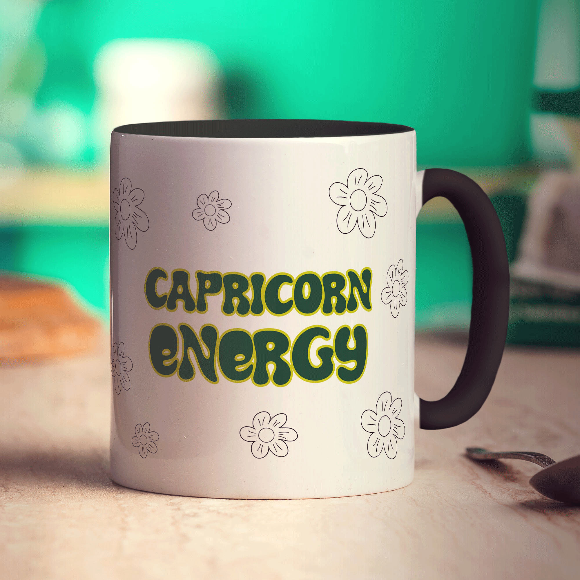 Capricorn Energy Star Sign Mug