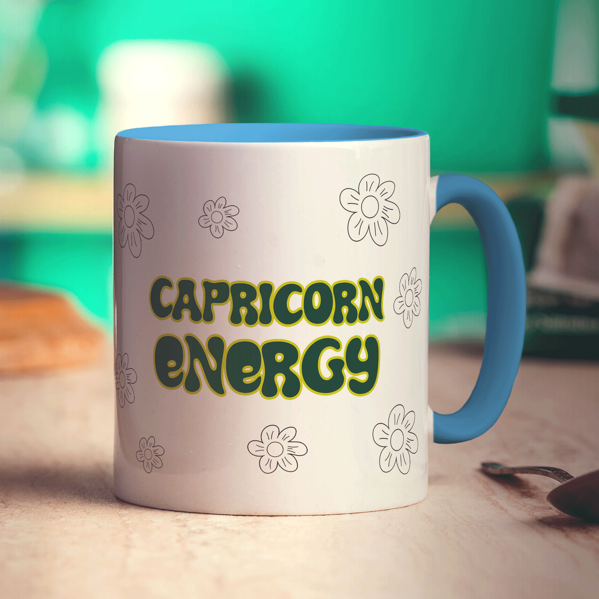 Capricorn Energy Star Sign Mug