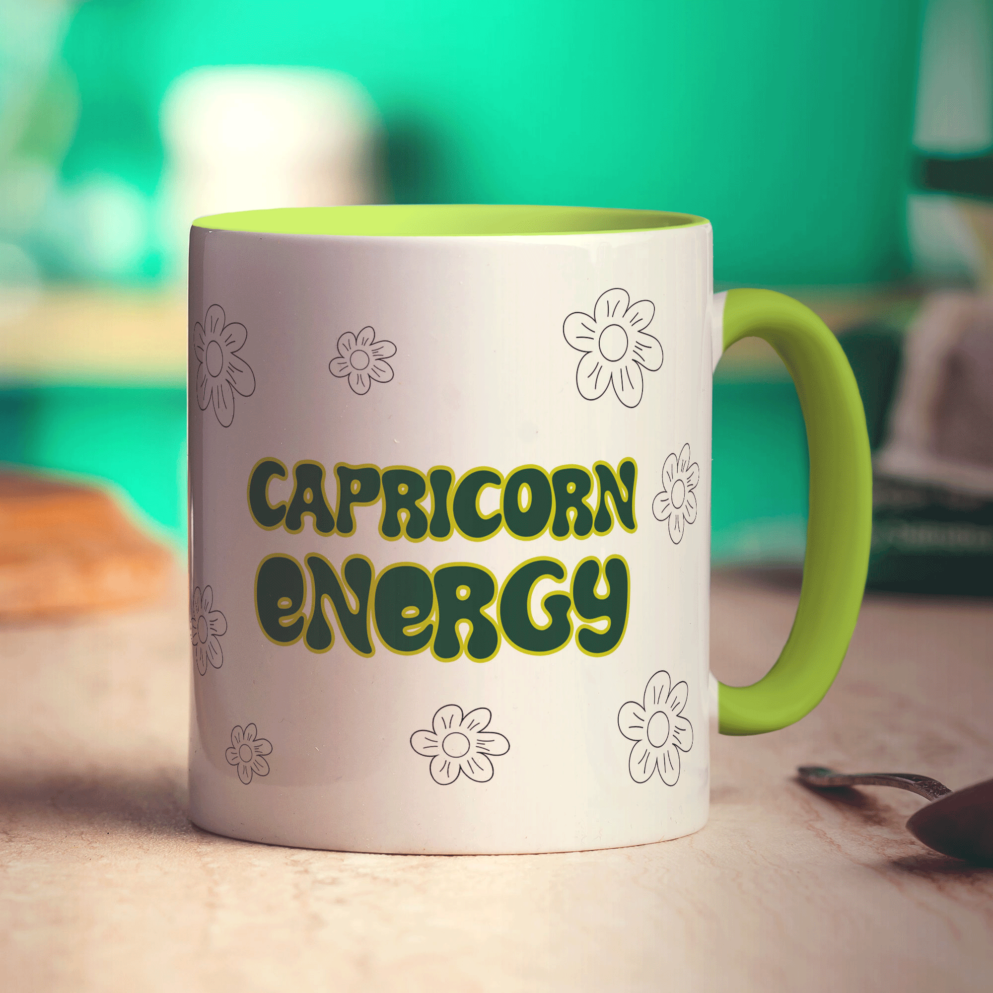 Capricorn Energy Star Sign Mug