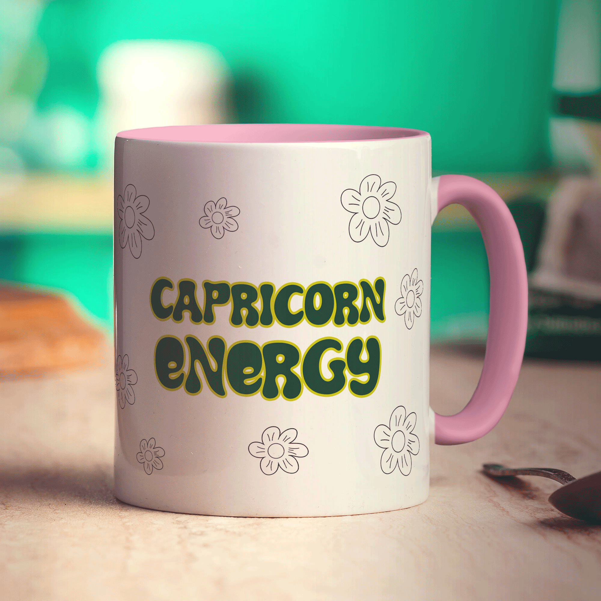 Capricorn Energy Star Sign Mug