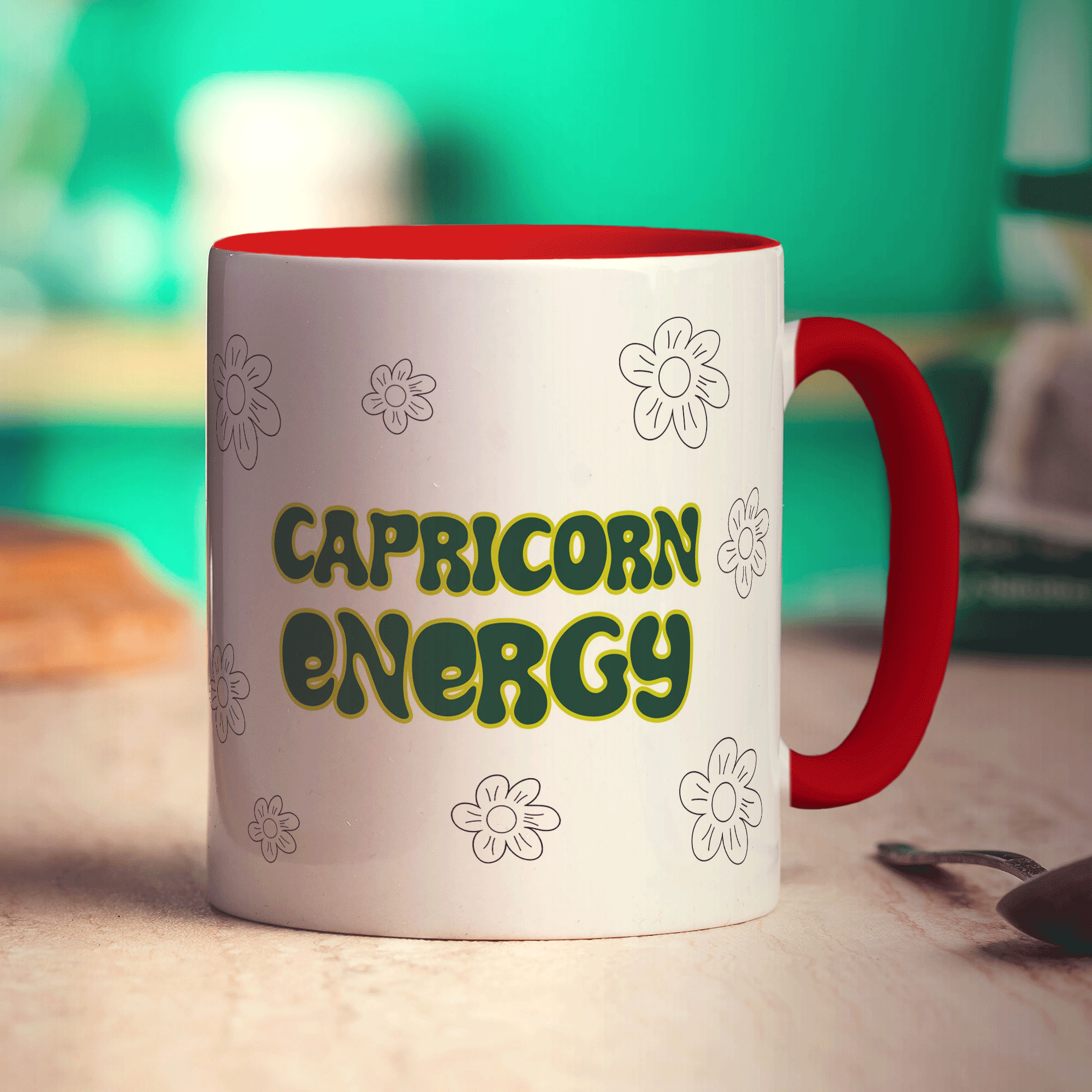 Capricorn Energy Star Sign Mug