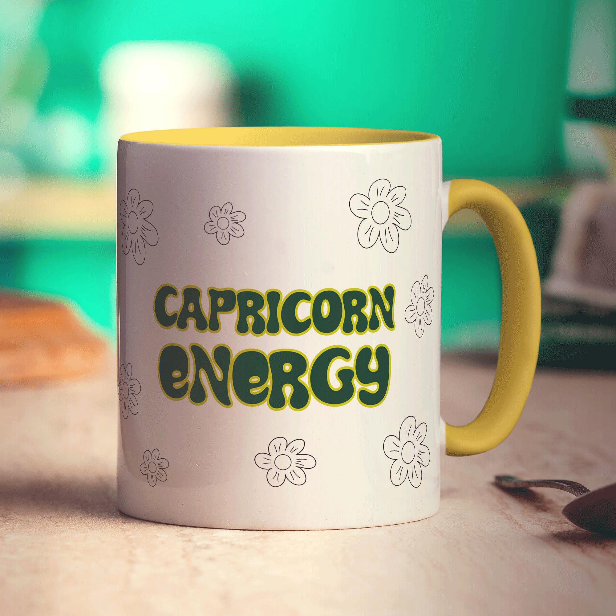 Capricorn Energy Star Sign Mug