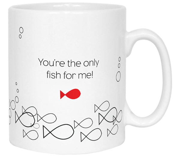 Only Fish For Me' Name Mug