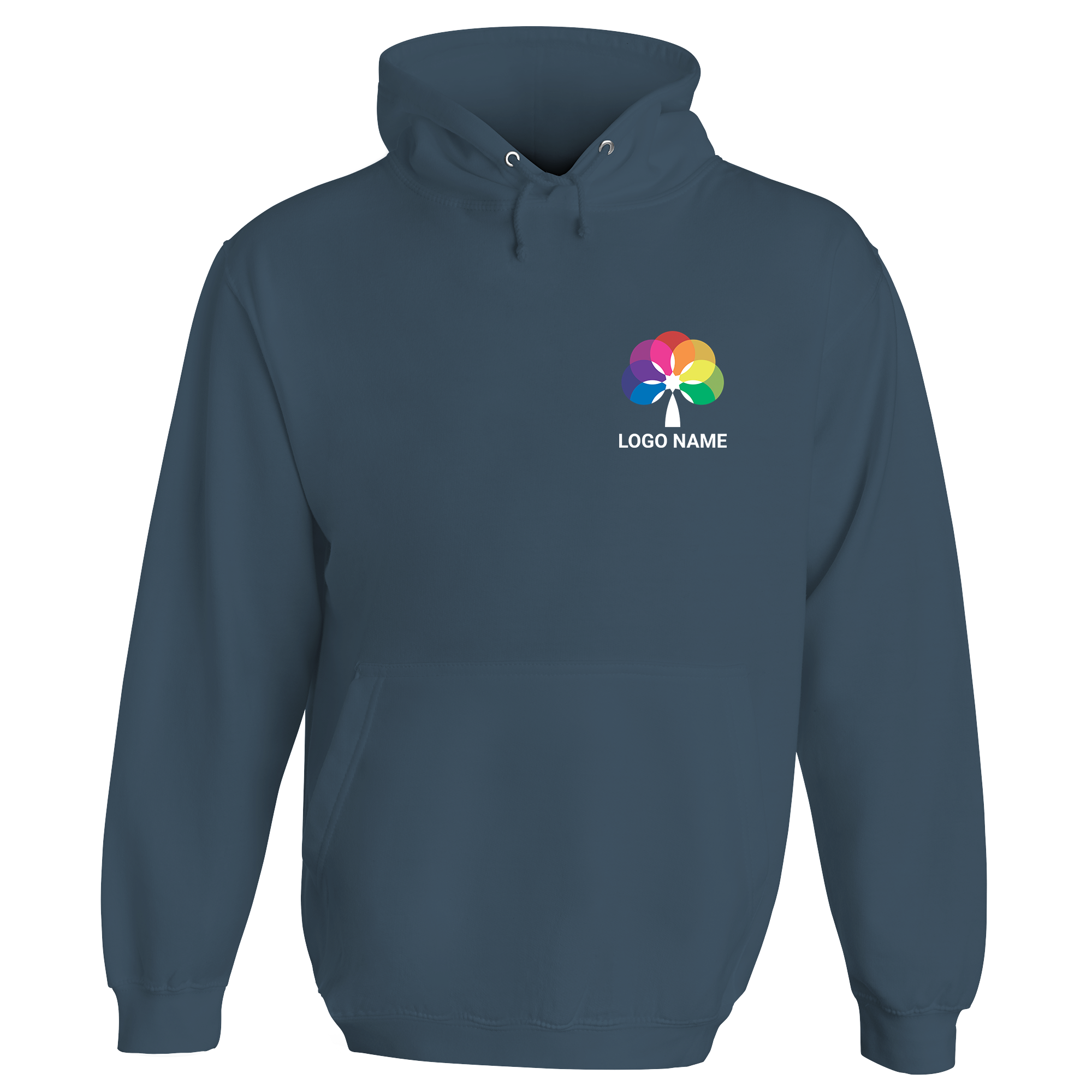 Small Logo Personalised Hoodie