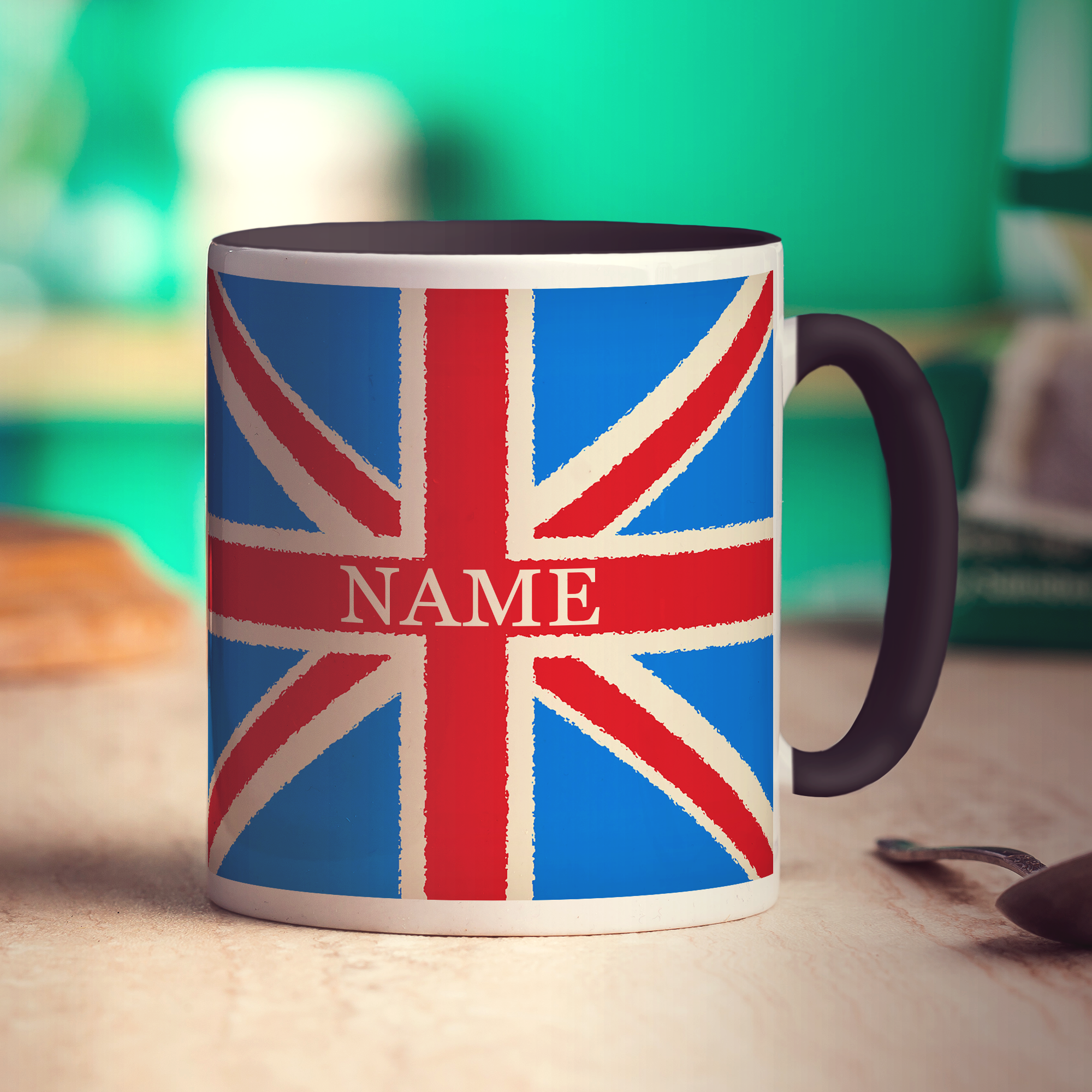 Personalised UK Mugs - Union Jack