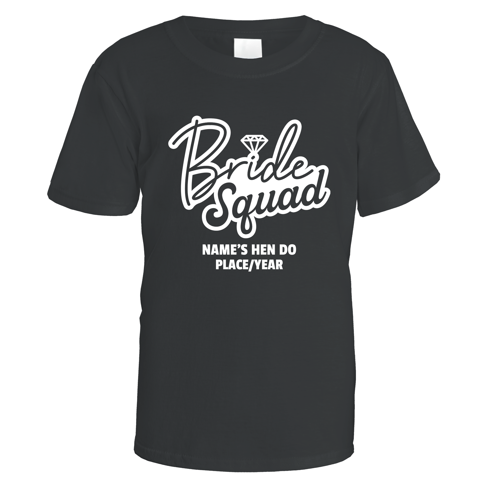 Bride Squad Diamond Hen Do T-Shirt