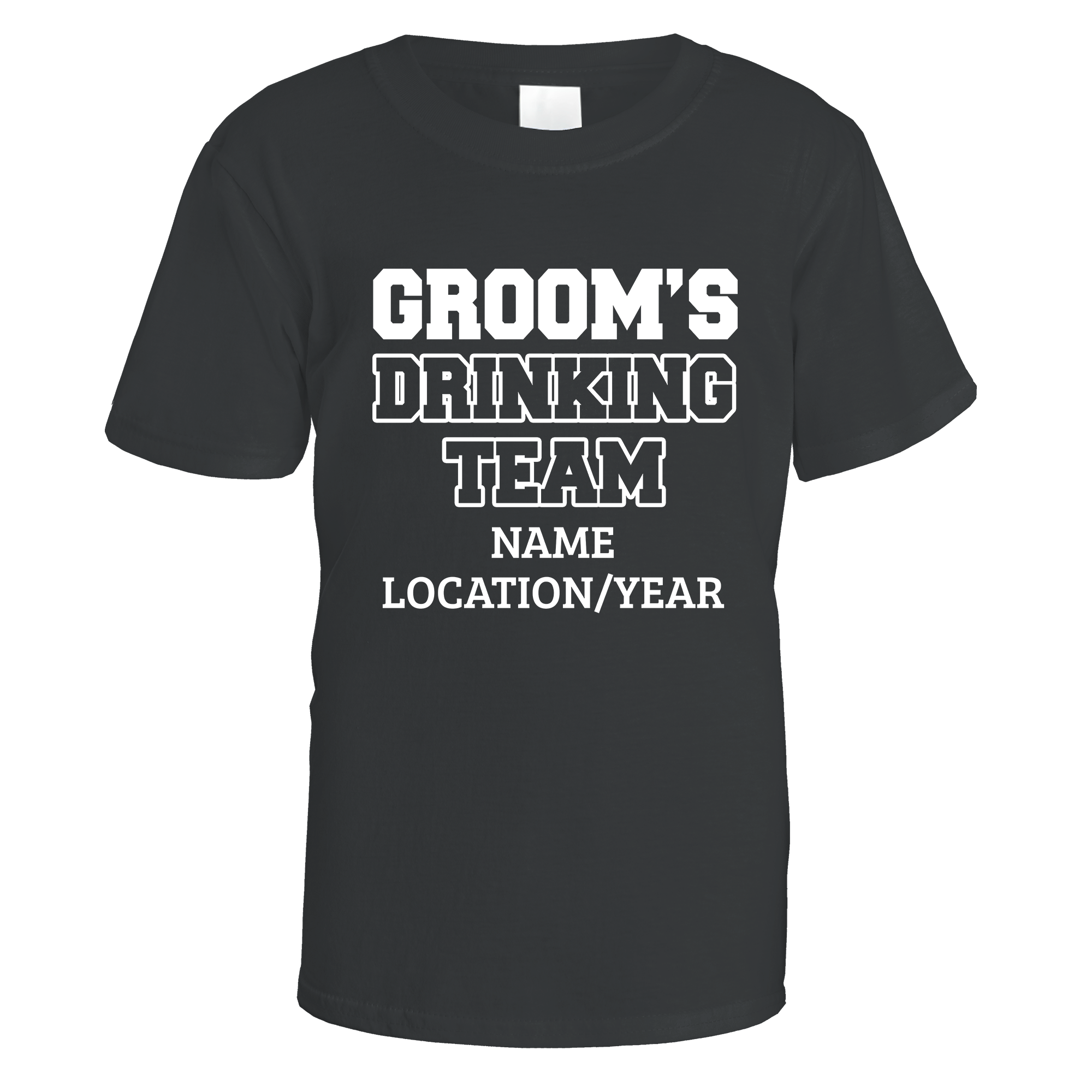 Groom's Drinking Team Stag Do T-Shirt
