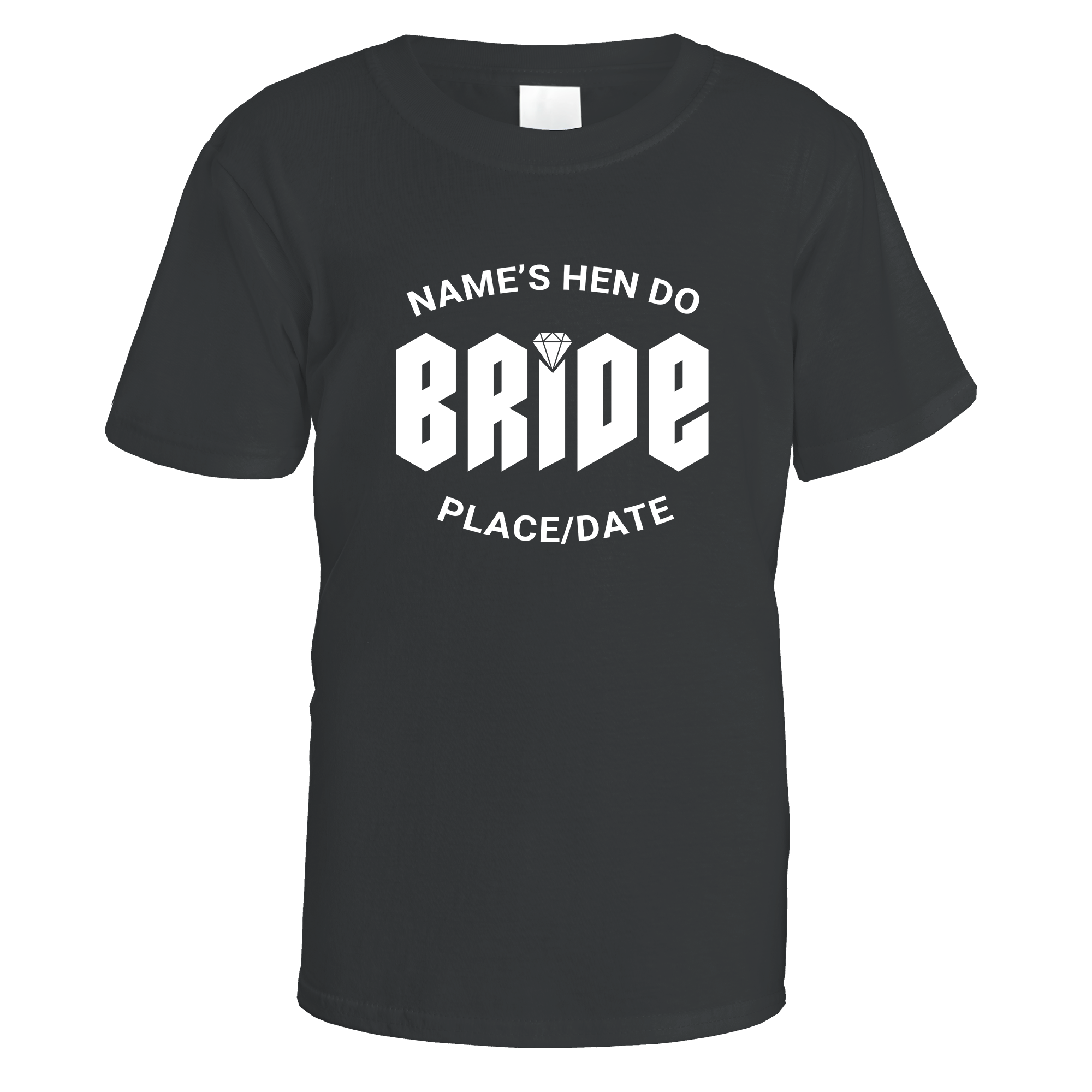 Blackletter Bride Hen Do T-Shirt