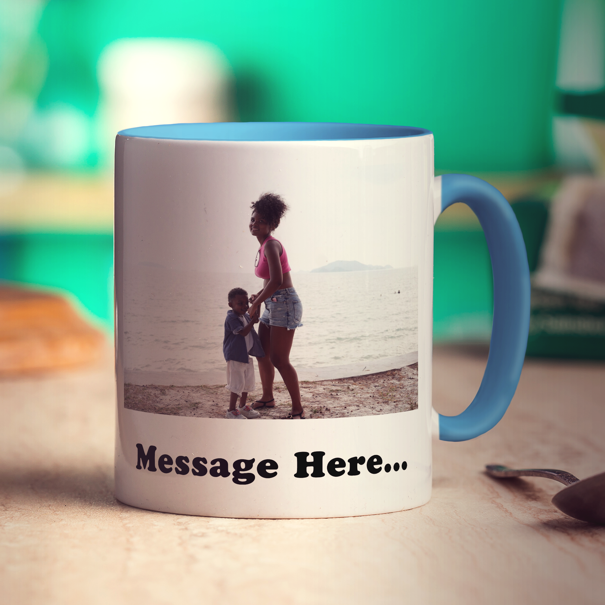 Photo Mug with Caption