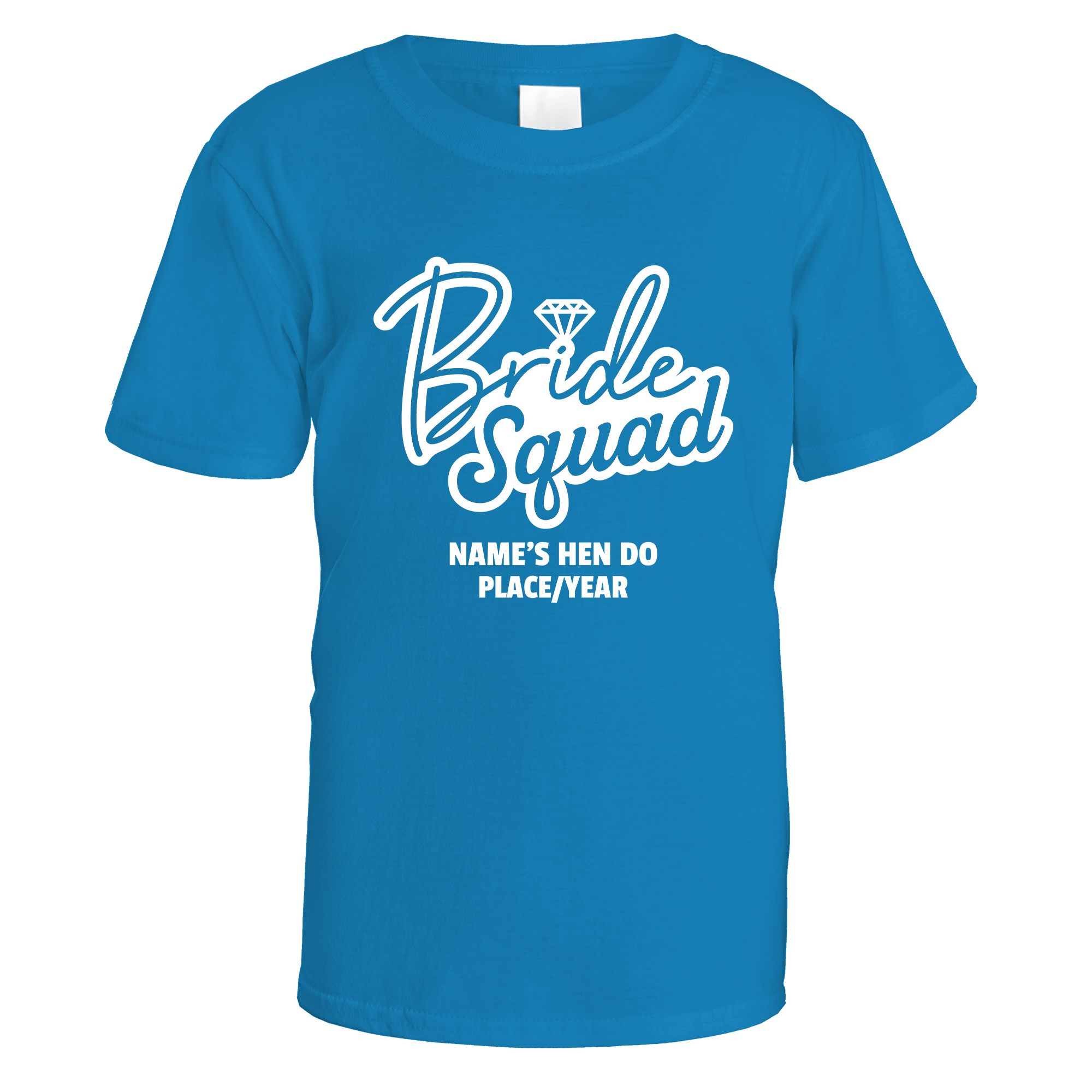 Bride Squad Diamond Hen Do T-Shirt
