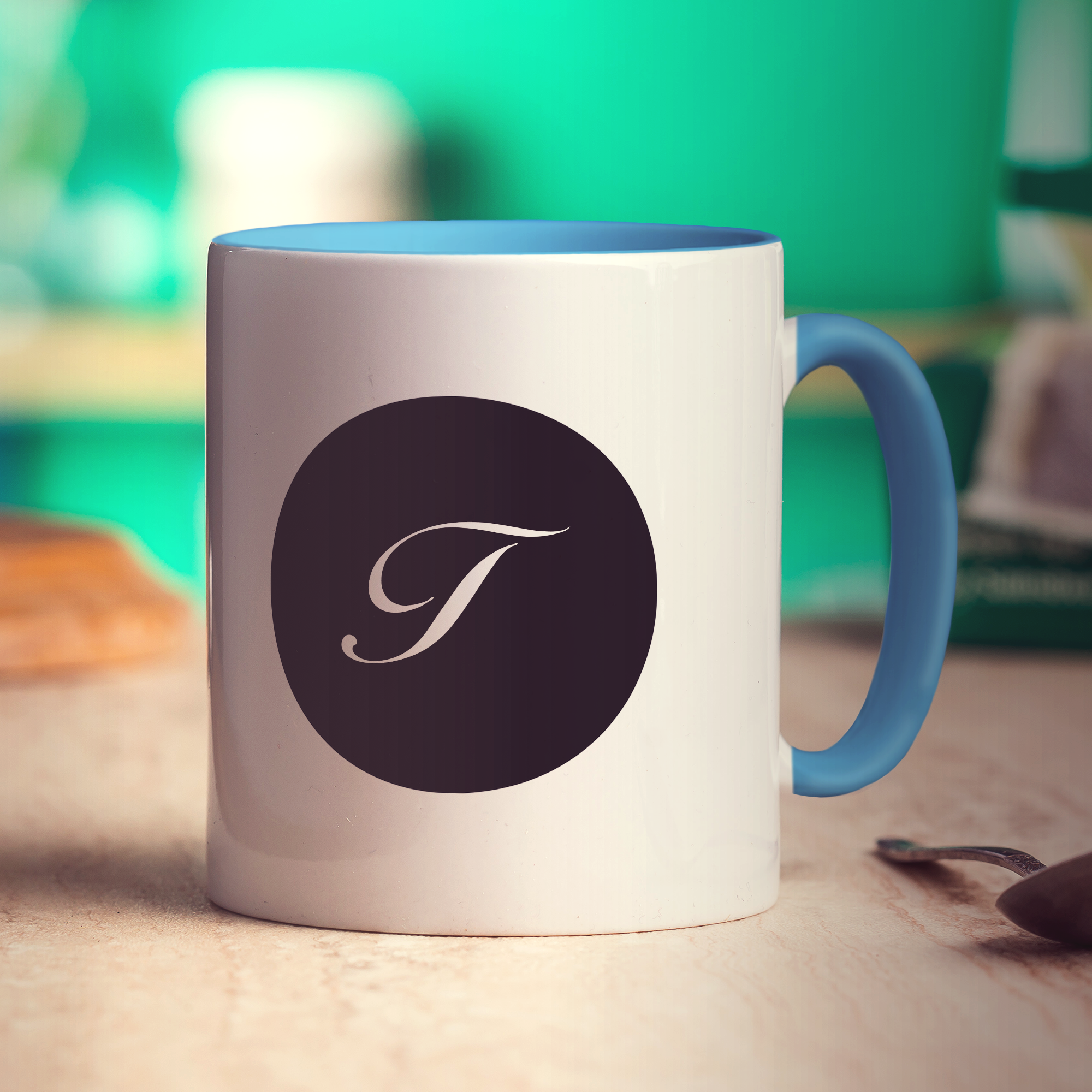 Promotional Mug Fancy Stamp