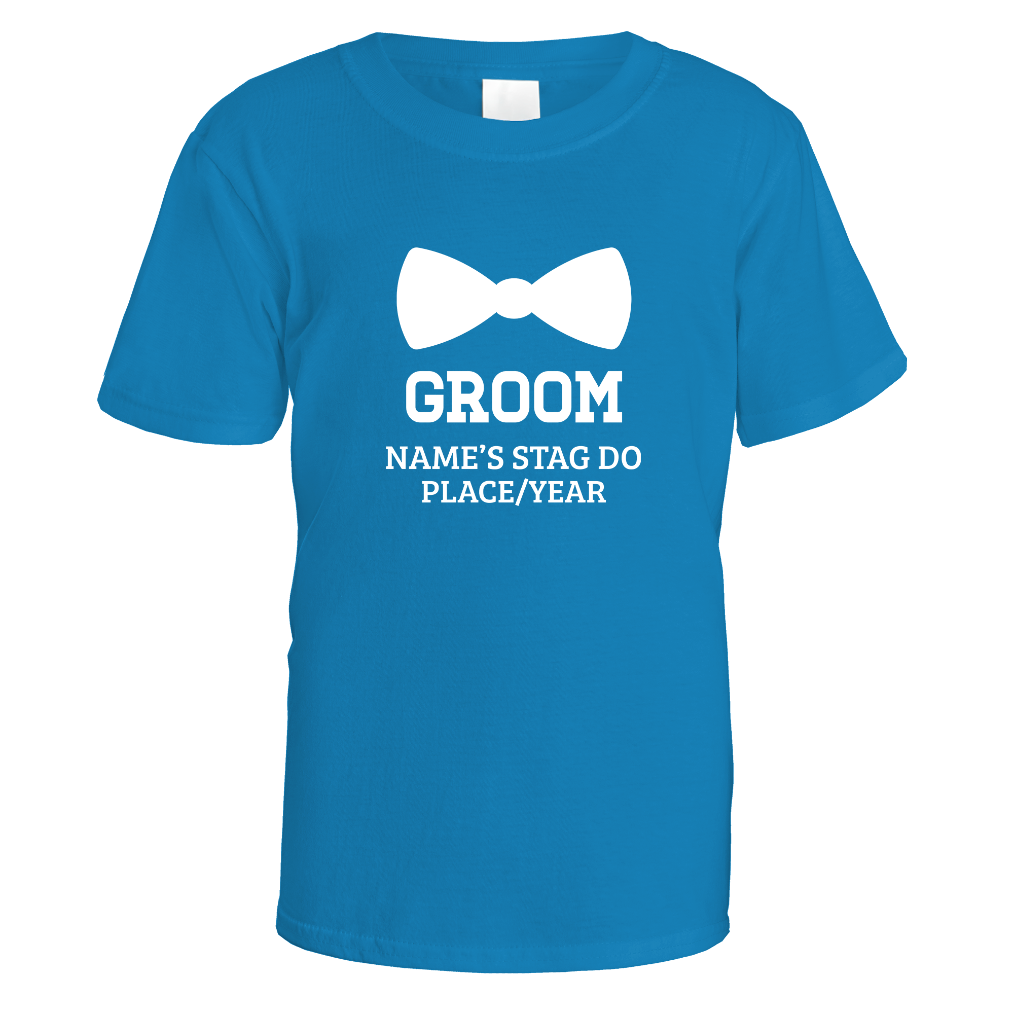 Groom Bow Tie Stag Do T-Shirt